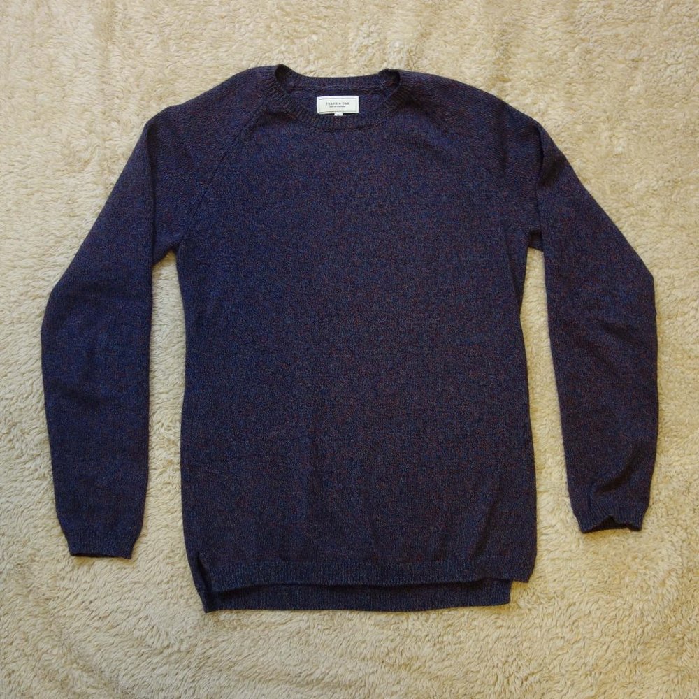 Frank and Oak Purple (multicolor) Amazingly Cool Sweater